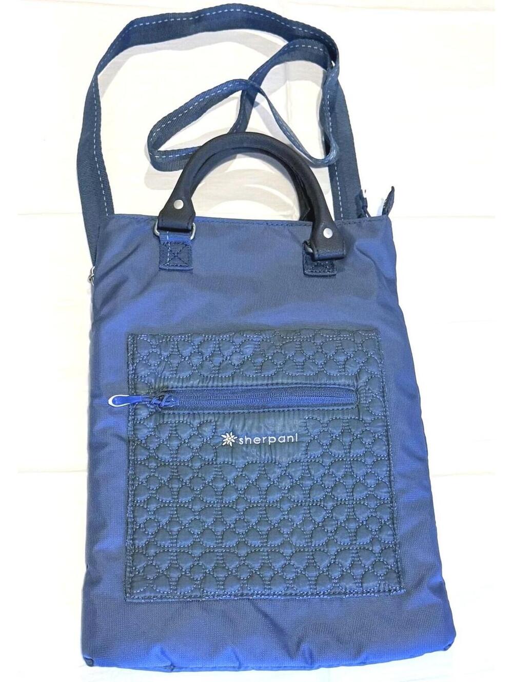 Sherpani Blue Chloe Le Foldover Crossbody
